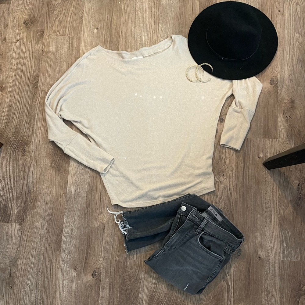 Lucky Brand Dolman Style Sweater